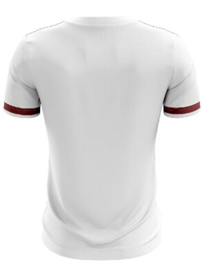 Badminton T Shirts for Men | Add Club Name Logo White Color