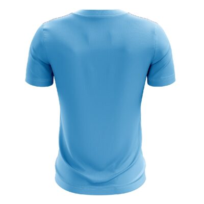 Men's Badminton Sports T Shirt - Sky Blue Color