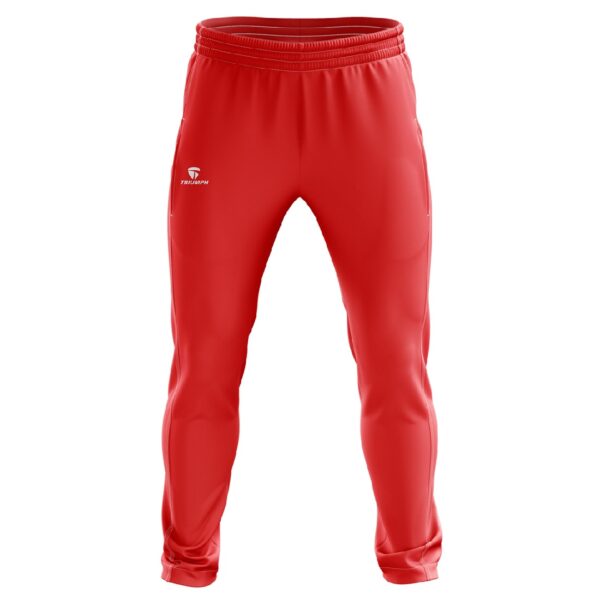 Cricket Bottoms | Track Pants Red for Men Custom Cricket Apparels