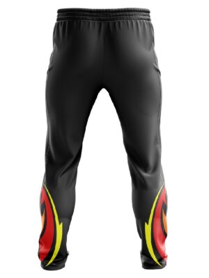 Custom Men’s Cricket Track Pants Black | Cricket Sports Clothes