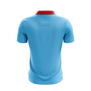 Cricket T Shirts Training for Men | Custom Clothing Sky Blue, Red & Navy Blue Color