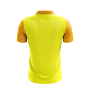 Cricket Sports T-shirt Custom Sports Cricket Jersey Chrome Yellow & Light Yellow Color