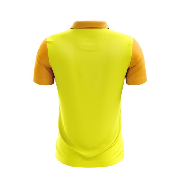 Cricket Sports T-shirt Custom Sports Cricket Jersey Chrome Yellow & Light Yellow Color