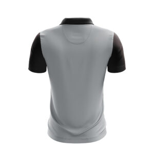 Men’s Cricket Jersey Cricket Team Training Clothes Custom Sportwear Grey & Black Color