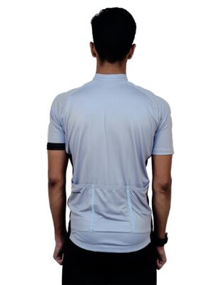Cycling Jersey for Men | Custom Cycling Wear Grey & Black Color