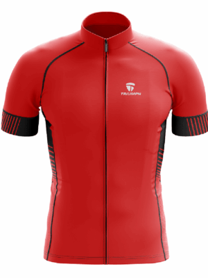 Mountain Bike Cycling Jersey for Men’s | Custom Sportswear Red Color