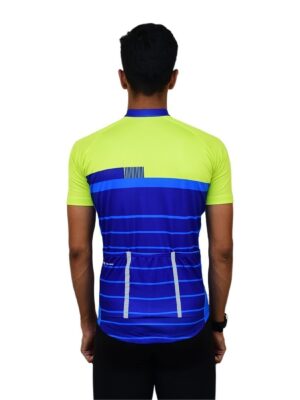 Cycling Apparel for Men | Custom Cycling Clothing Blue & Green Color