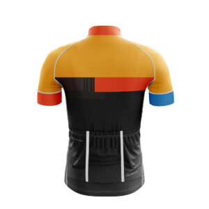 Cycling Jersey for Men | Customised Bicycle Apparel for Cyclist Black, Yellow, Red & Blue Color