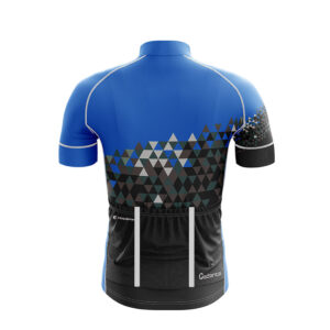 Men's Cycling Apparel | Custom Sportswear Black & Blue Color