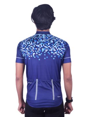 Men Cycling Jersey | Custom Printed Cycling Team Apparel Blue Color