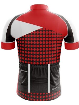 Bicycle Jersey | Men?s Cycling Sports Clothes Red, Black & White Color