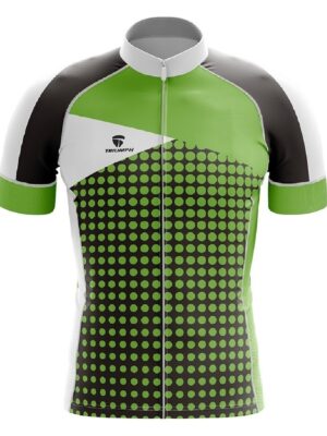 Cycling Jerseys for Men | Customised Cycling Team Apparel Black & Green Color
