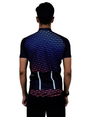 Cycling Jersey for Men | Custom Cycling Outfit Black With Multi Color