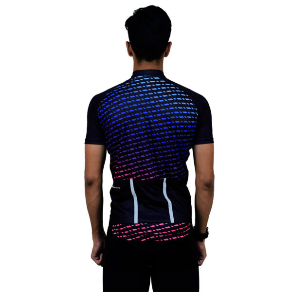 Cycling Jersey for Men | Custom Cycling Outfit Black With Multi Color