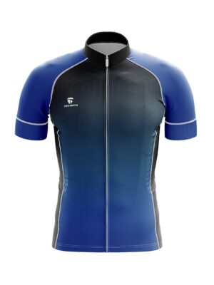Cycling Apparel Online | Bicycle Jersey for Men Blue & Black Color