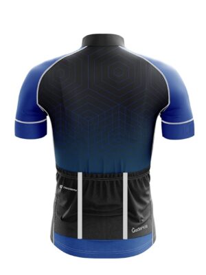 Cycling Apparel Online | Bicycle Jersey for Men Blue & Black Color