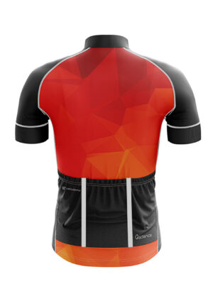 Premium Cycling Jersey & Custome Cycling Tops Orange & Black Color