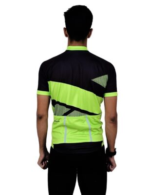 Mountain Bike Jersey | Customised Cycling Clothes Black & Green Color