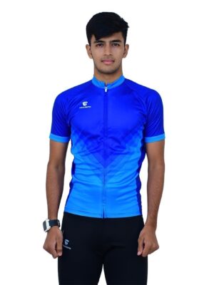 Cycling Rider Customized Jersey for Men | Cycling Uniform Blue Color