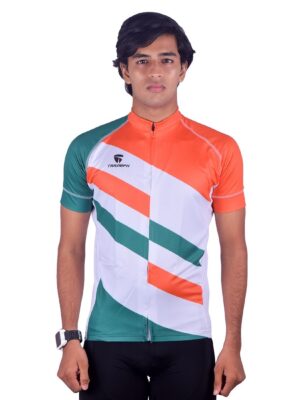 Republic | Independence Day Cycling Jersey for Men Indian Flag Color