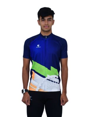 Independence | Republic Day Mens Cycling Jersey Indian Flag Color