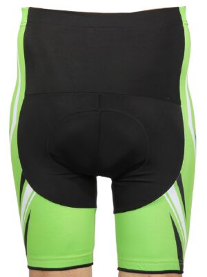 Men’s Cycling Shorts 3D Padded for Bicycle Riding Bike Biking Cycle - Green Black