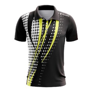 Golf Shirts for Men Dry Fit Printed Collared TShirt