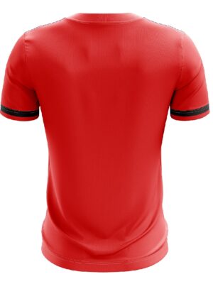 Men’s Performance Golf Short Sleeve Polo Shirt Tshirt Club Jersey Red