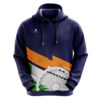 Independence / Republic Day Men’s Hoodies Tricolor Navy Blue Color