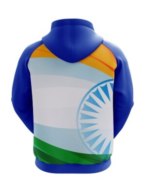 India Tricolor Hoodies for Men Indian Color