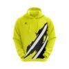 Men’s Printed Thermal Winter Hoodies Yellow & Black Color