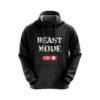 Black Customized Men?s Polyester Hooded Neck Sweatshirts Black Color