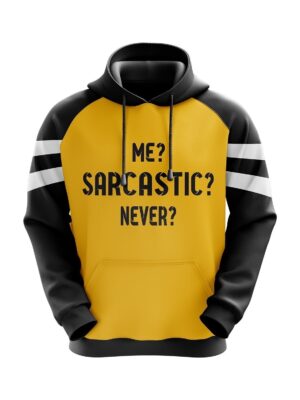 Men’s Thermal Hoodies / Sweatshirt Yellow & Black Color