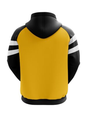 Men’s Thermal Hoodies / Sweatshirt Yellow & Black Color