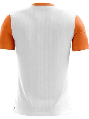 Show Your Patriotism : Indian Independence and Republic Day T-Shirts White & Orange Indian Tri Color