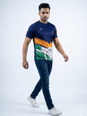 15 August Independence Day T-Shirt for Men | Republic Day Jersey