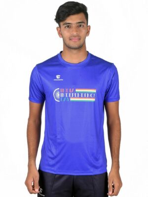 Indian Tri Color Independence and Republic Day T-Shirts Purple Color