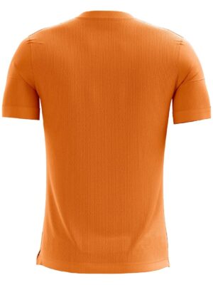 Full-Sublimated Kabaddi T-Shirts for Boys / Men Orange Color