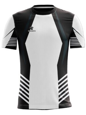 Kabaddi Jersey for Boy | Men Sports Tshirts White & Black Color