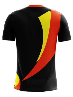 Kabaddi Jersey for Men | Customise Sports Team Clothes Black, Red & Yellow Color
