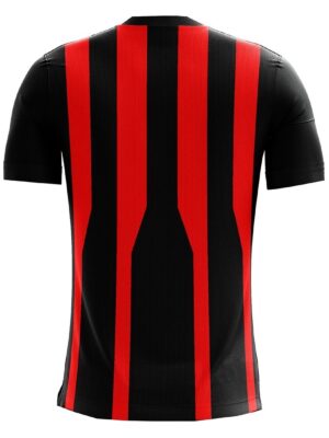 International Kabaddi Jersey | Sports Team Tshirt for Men Black & Red Color
