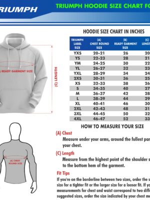 Alternative view of India Tri Color Hoodie | India Flag Printed Hoodies