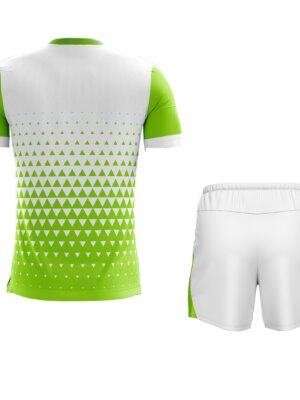 Running / Jogging / Walking / GYM Tees Jersey & Short For Men White & Green Color