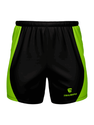 Running Shorts for Mens | Sports Shorts | Dri-Fit Shorts | Workout Shorts Black & Green Color