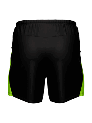 Running Shorts for Mens | Sports Shorts | Dri-Fit Shorts | Workout Shorts Black & Green Color