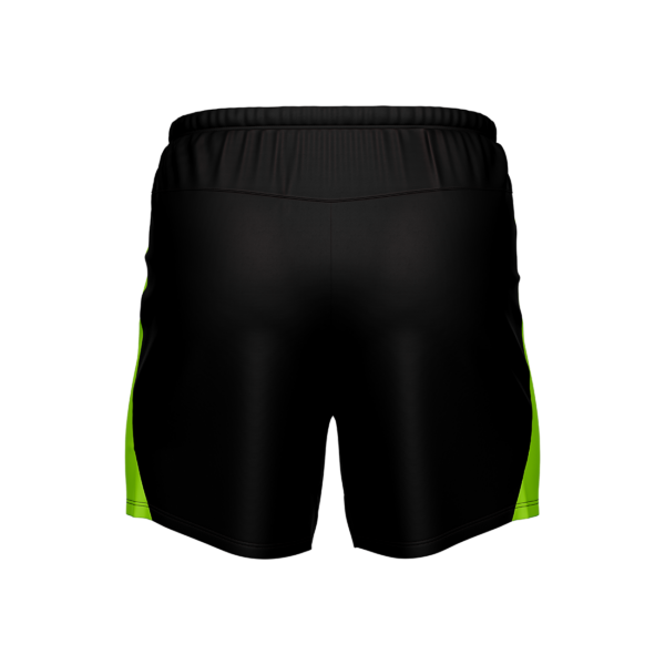 Running Shorts for Mens | Sports Shorts | Dri-Fit Shorts | Workout Shorts Black & Green Color