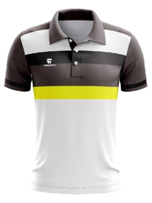 Tennis Polo TShirts for Men Short Sleeve Athletic Tennis Jersey Tees Drak Grey Color