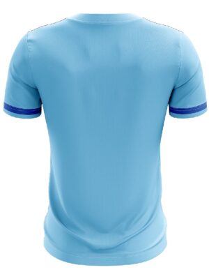 Polo TShirts for Men | Performance Athletic Collared Table Tennis T-Shirt Sky Blue Color