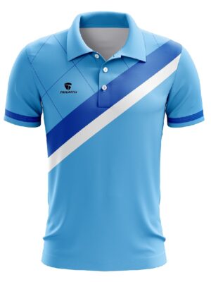 Table Tennis T-Shirt Collection | Custom Jersey with Name Number Sky Blue Color