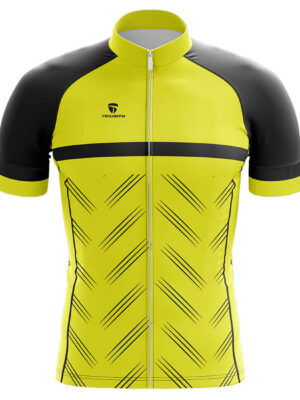 Cycling Jerseys for Men | Mountain Bicycle Upper Wear Yellow & Black Color